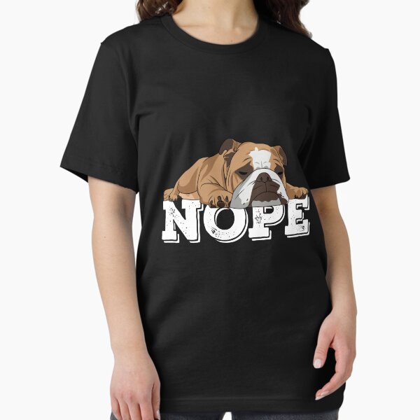 Item preview, English Bulldog Nope designed and sold by kudostees.