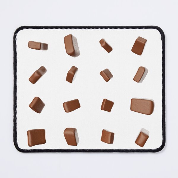 Item preview, Chocolate chunks flying and falling  designed and sold by Hammadalikhn.