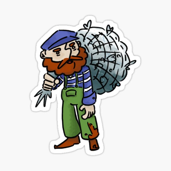 Item preview, Fons the Fisherman designed and sold by westendsurfer.