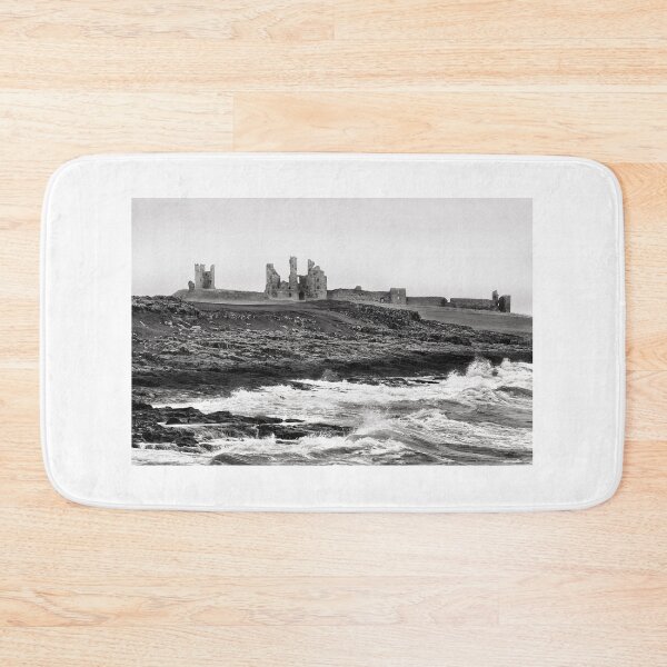 Item preview, Waves along the rocky coast near Dunstanburgh Castle, Northumberland, UK designed and sold by Richard Flint.