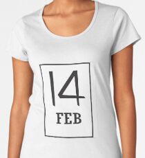 san valentin Premium Rundhals-Shirt