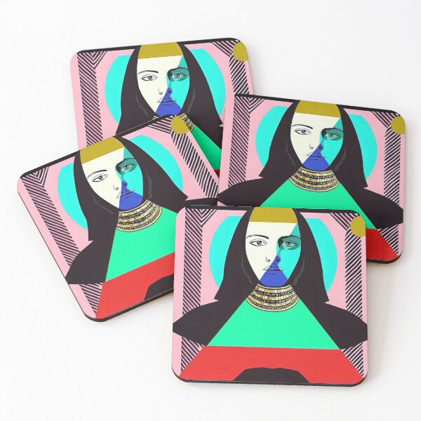 Item preview, Colorful nun designed and sold by glittercuts.