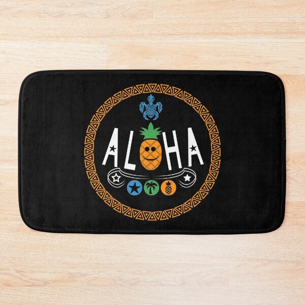 Item preview, Aloha Pineapple Design (Version 2), with White Lettering designed and sold by VelvetRoom.