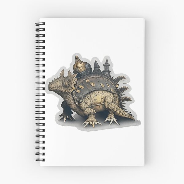 Item preview, Steampunk Ankylosaurus sticker designed and sold by spoo-art.