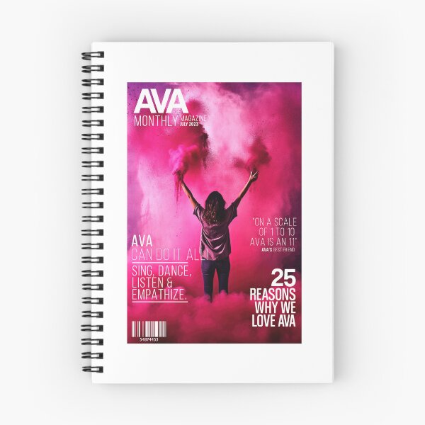 Item preview, Ava Monthly Magazine Cover designed and sold by SuperSeries.