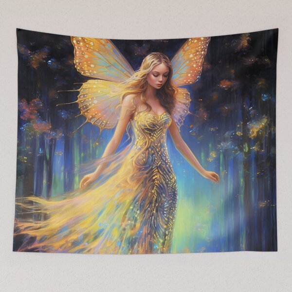 Item preview, Iridescent glowing Fairy 13 designed and sold by Art by Lilia.