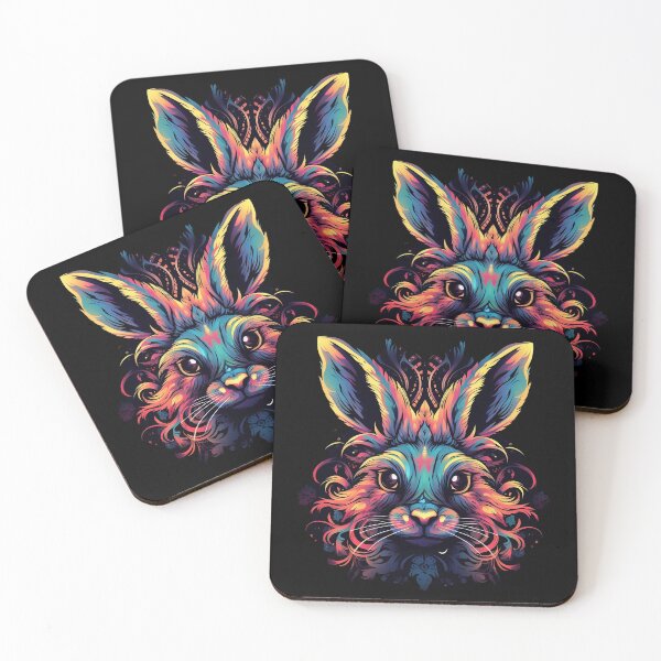 Item preview, Psychedelic Bunny: Whimsical Wonderland designed and sold by PsyCloth.