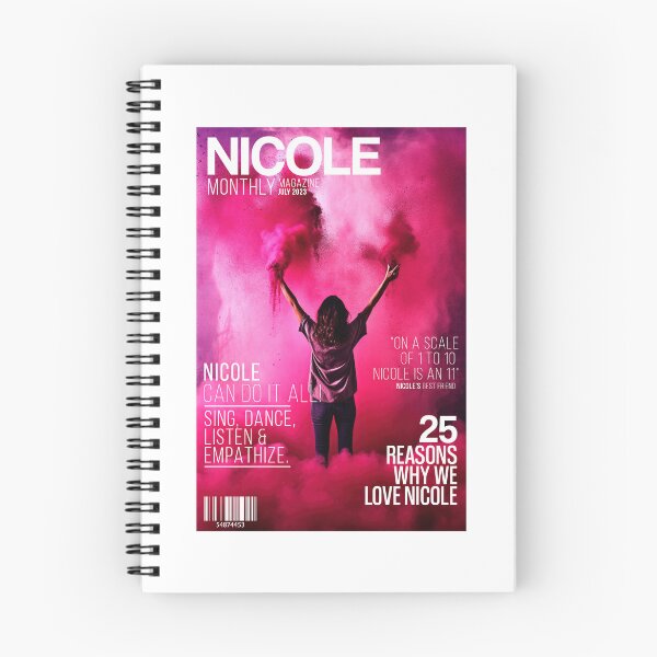 Item preview, Nicole Monthly Magazine Cover designed and sold by SuperSeries.