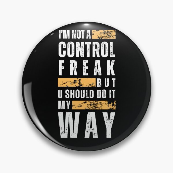 Item preview, Not a Control Freak_b designed and sold by thematics.