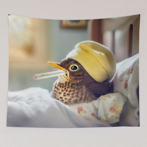 Item preview, 'Baby Songmore was feeling poorly and had lost his voice...' designed and sold by ArtSea-Bubble.