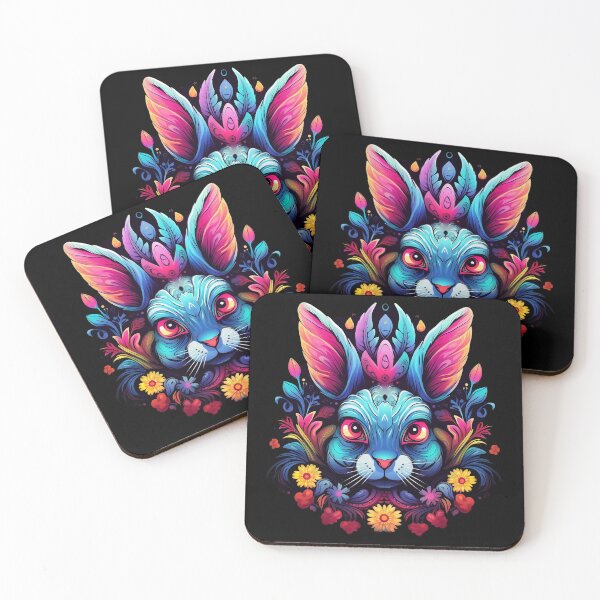 Item preview, Psychedelic Crazy Rabbit: Zany Hopper designed and sold by PsyCloth.