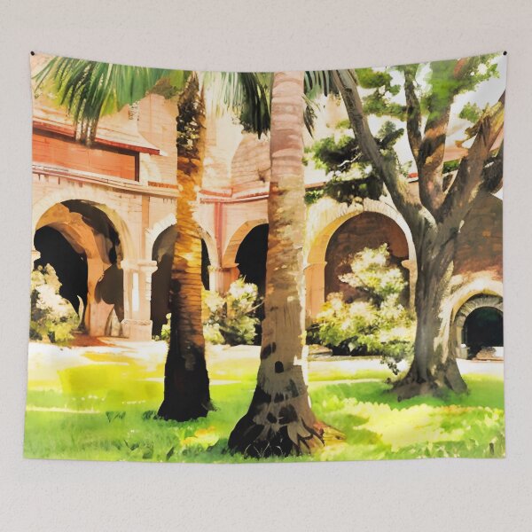 Item preview, Mission San Juan Capistrano Palms  designed and sold by Dana Roper.
