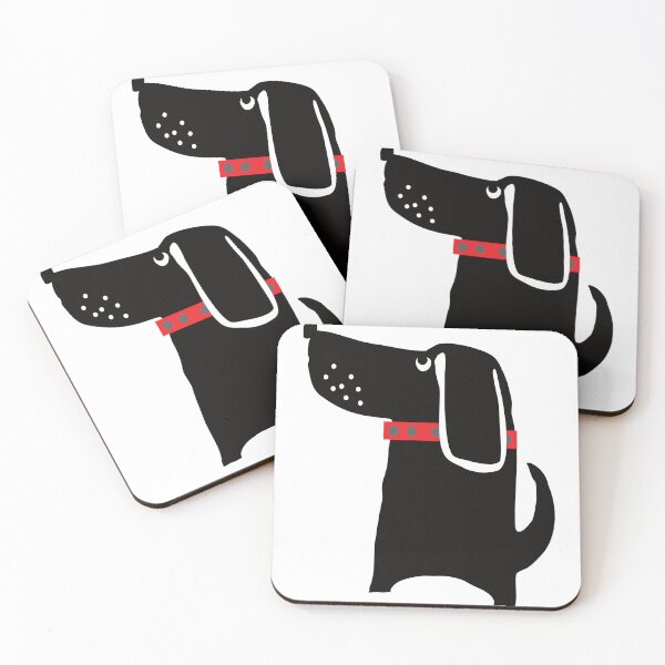 Item preview, Cute black dog, perfect for dog lovers. designed and sold by krisevansart.