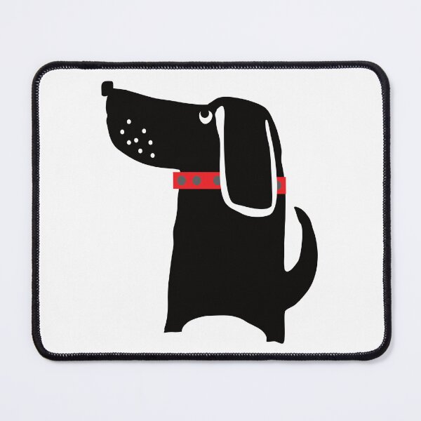 Item preview, Cute black dog, perfect for dog lovers. designed and sold by krisevansart.