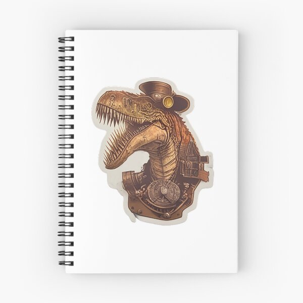Item preview, Steampunk Spinosaurus sticker designed and sold by spoo-art.