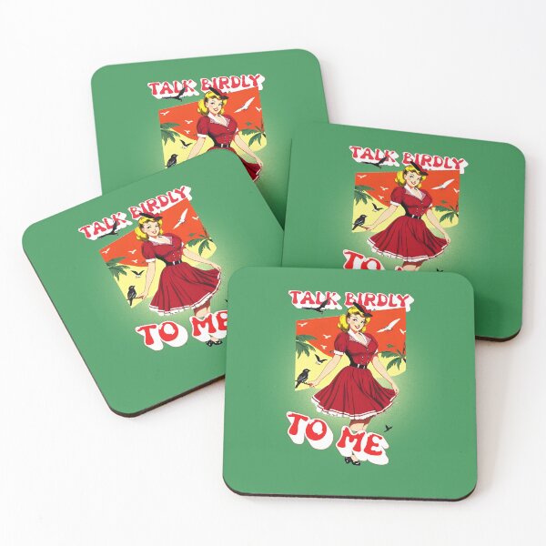 Item preview, Talk birdy to me. - Funny Pinup Girl by CallisC Arts designed and sold by CallisC-Arts.
