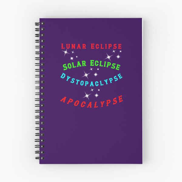 Item preview, Eclipse Lunar - Eclipse Solar - Dystapaclypse - Apocalipsis designed and sold by AlienAlmanac.