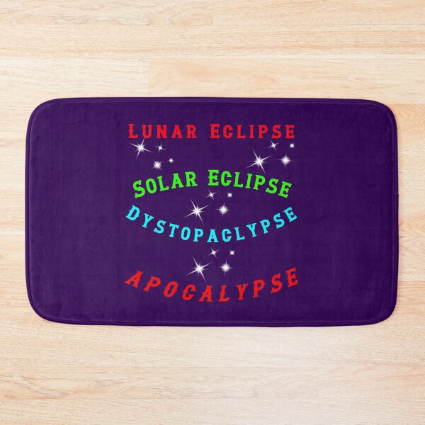 Item preview, Lunar Eclipse - Solar Eclipse - Dystapaclypse - Apocalypse designed and sold by AlienAlmanac.