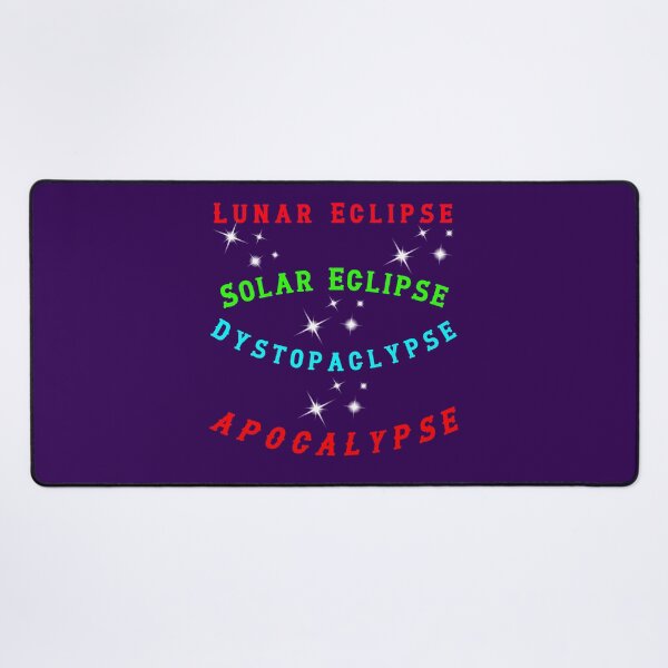 Item preview, Lunar Eclipse - Solar Eclipse - Dystapaclypse - Apocalypse designed and sold by alien almanac.