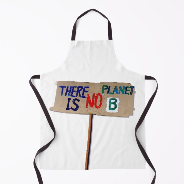 Item preview, There is no planet B, protest banner. designed and sold by EdgyEdgeArt.