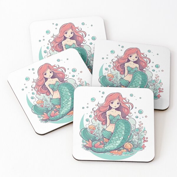 Item preview, Mermaid Match: Whimsical Sea-themed Activity Girl's design Design designed and sold by DooodleGod.