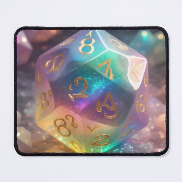 Item preview, Pastel rainbow d20 designed and sold by Snorter.