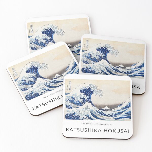 Item preview, The Great Wave at Kanakawa, 1830-1833 designed and sold by fleurdesignart.