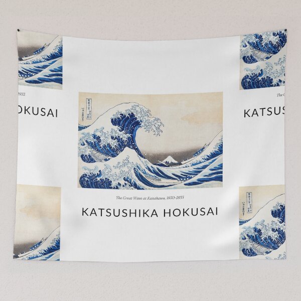 Item preview, The Great Wave at Kanakawa, 1830-1833 designed and sold by fleurdesignart.