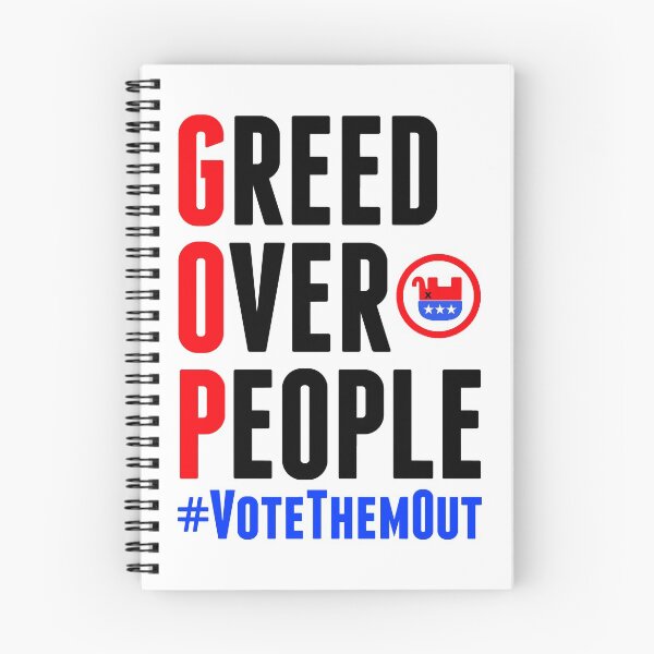 Item preview, GOP - Greed Over People - Vote them out designed and sold by Thelittlelord.