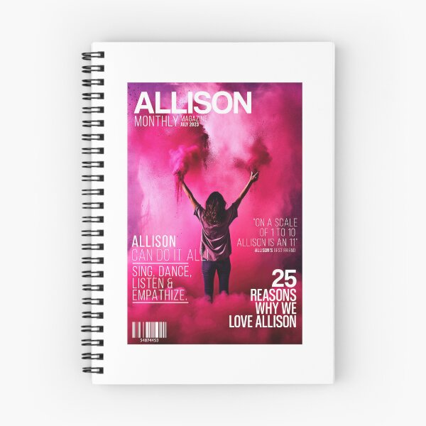 Item preview, Allison Monthly Magazine Cover designed and sold by SuperSeries.