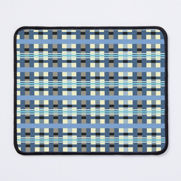 Item preview, Modern Blue Plaid Pattern designed and sold by scome.