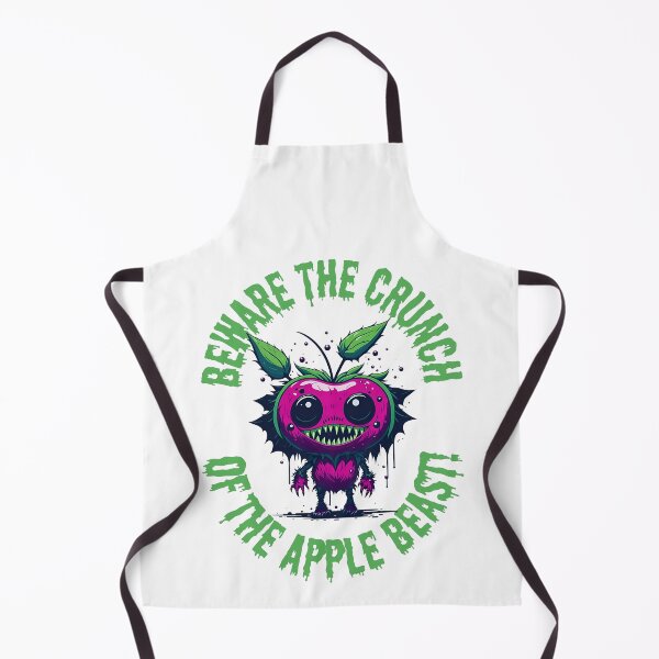 Item preview, Scary Apple | Monster Apple | Beware the Crunch designed and sold by YrtemmyS.