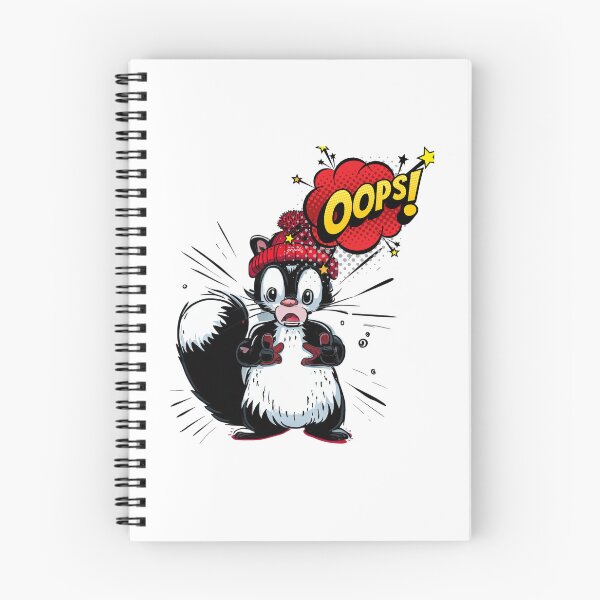 Item preview, oops! It can happen said the skunk designed and sold by gringourmand.