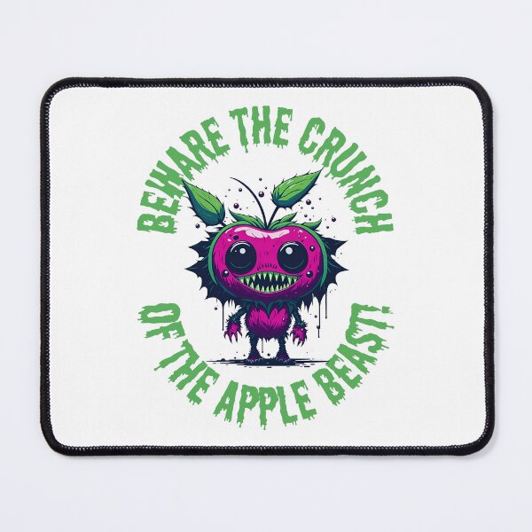 Item preview, Scary Apple | Monster Apple | Beware the Crunch designed and sold by YrtemmyS.