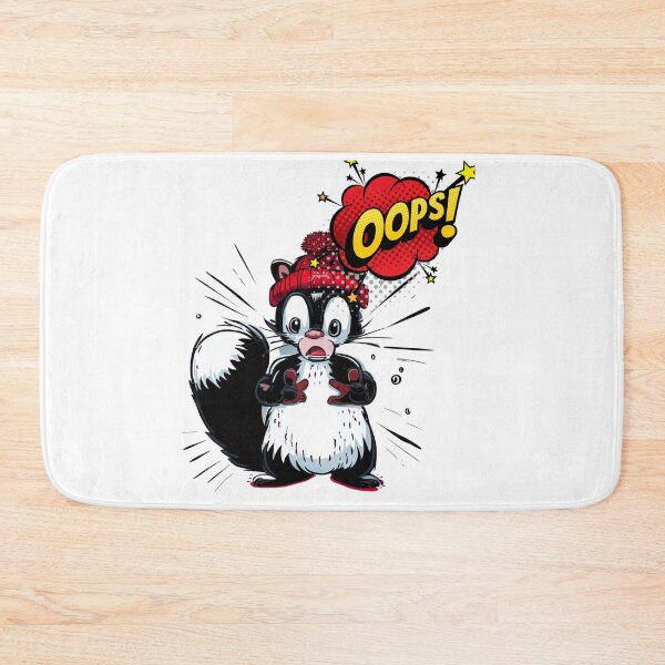 Item preview, oops! It can happen said the skunk designed and sold by gringourmand.