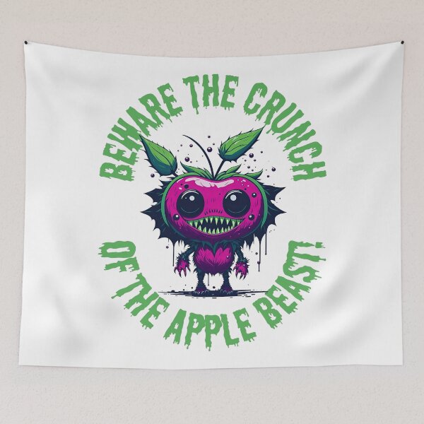 Item preview, Scary Apple | Monster Apple |  Beware the Crunch designed and sold by YrtemmyS.