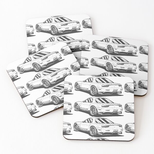 Item preview, MONOCHROME MAZDA RX-7 FD designed and sold by TrilogyMerch.