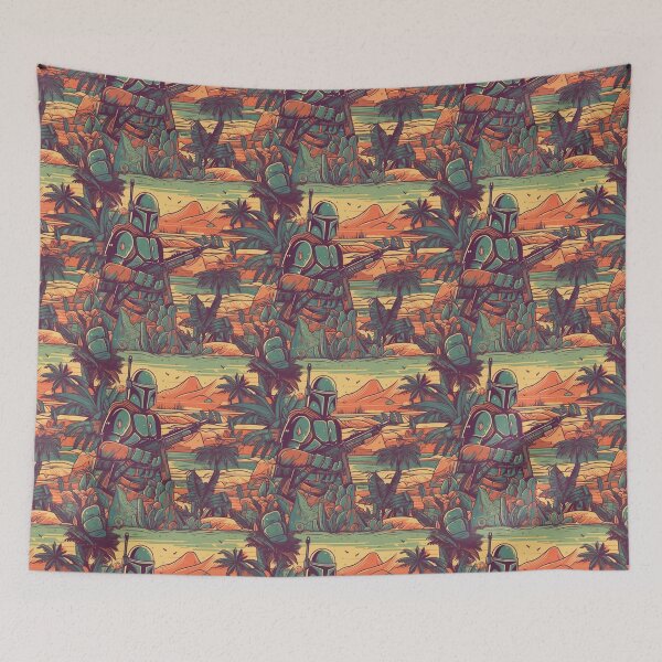 Item preview, Retro Bounty Hunter Beach Day designed and sold by Rainbows Galore.