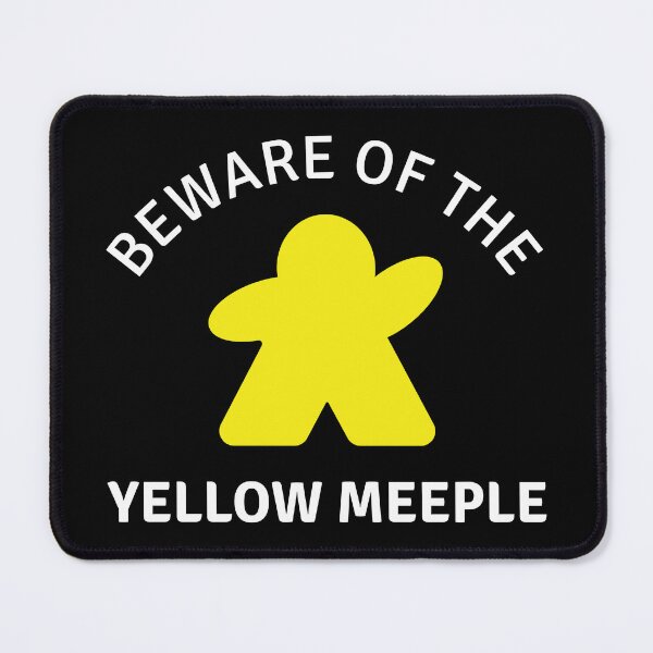 Item preview, Beware of the Yellow Meeple designed and sold by Amarentia.