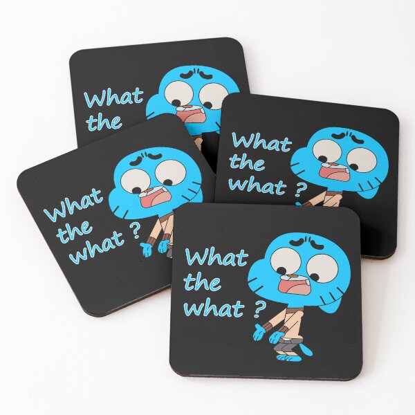 Item preview, The amazing world of Gumball, What the what  designed and sold by karamram.