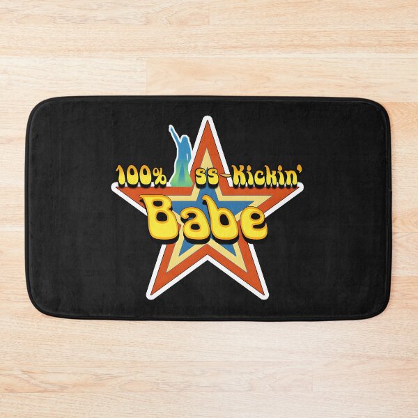 Item preview, 100 Ass-Kicking Babe Classic T-Shirt designed and sold by erebouyix.