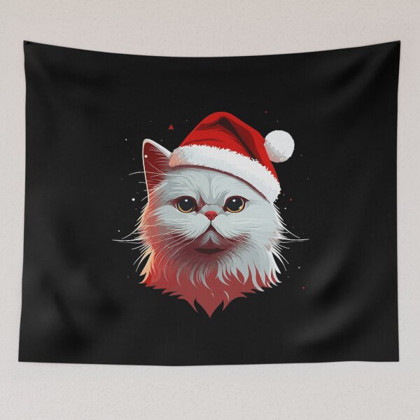 Artikelvorschau, Cute Ugly Christmas Cat Gift Funny Cat Christmas entworfen und verkauft von KsuAnn.