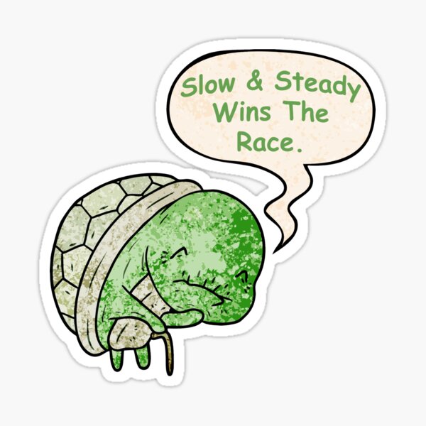 Item preview, Slow & Steady designed and sold by Flash-Jordan.