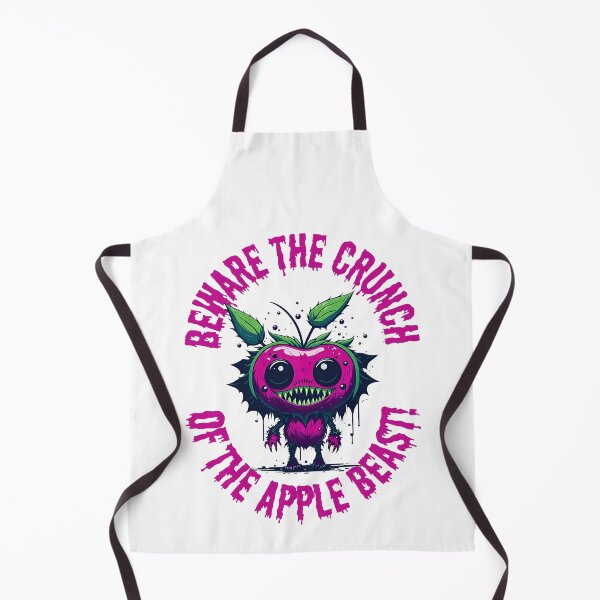 Item preview, Scary Apple | Monster Apple | Beware the Crunch designed and sold by YrtemmyS.