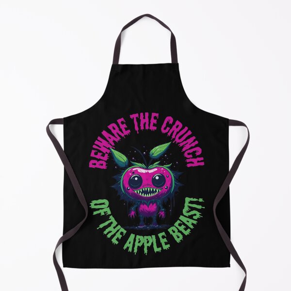 Item preview, Scary Apple | Monster Apple | Beware the Crunch designed and sold by YrtemmyS.