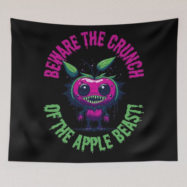 Item preview, Scary Apple | Monster Apple |  Beware the Crunch designed and sold by YrtemmyS.