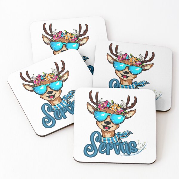 Item preview, Servus deer girl dirndl designed and sold by gringourmand.
