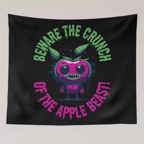 Item preview, Scary Apple | Monster Apple |  Beware the Crunch designed and sold by YrtemmyS.