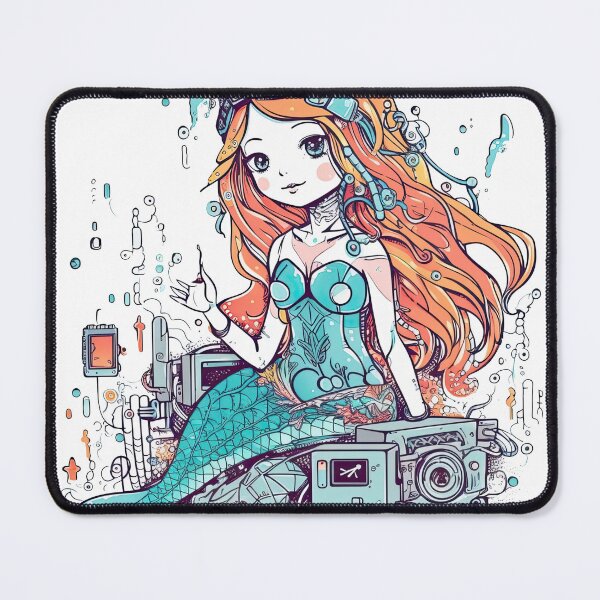 Item preview, MermaidBot - Your Innovative AI Assistant for Creative Robotics Technology and Design designed and sold by DooodleGod.