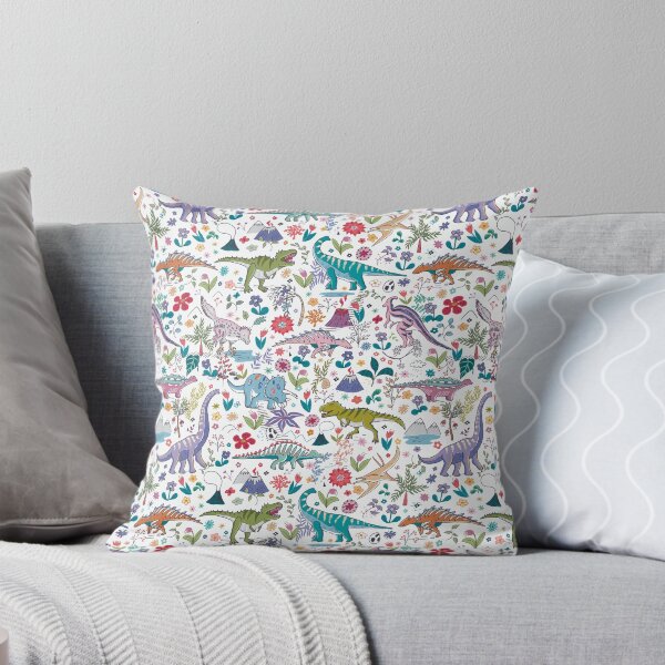 Item preview, Motif floral de dinosaure designed and sold by LaMamasaurus.